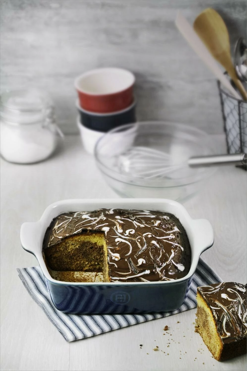 Emile Henry Gastro Emile Henry Gratinform Modern Classics Rechteckig In Rot – Bild 3