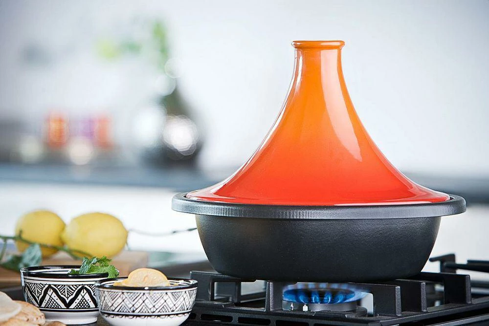 Le Creuset Tagine In Ofenrot – Bild 2