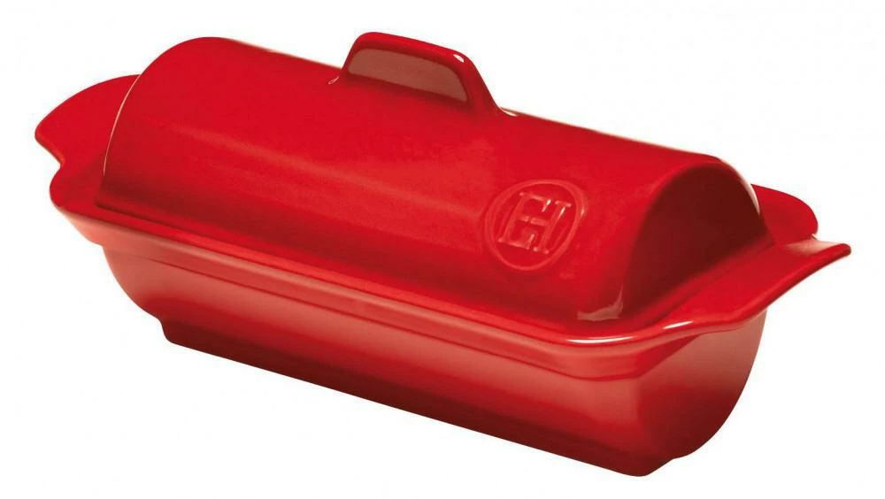 Emile Henry Foie Gras Terrine Medaillon In Granatapfel