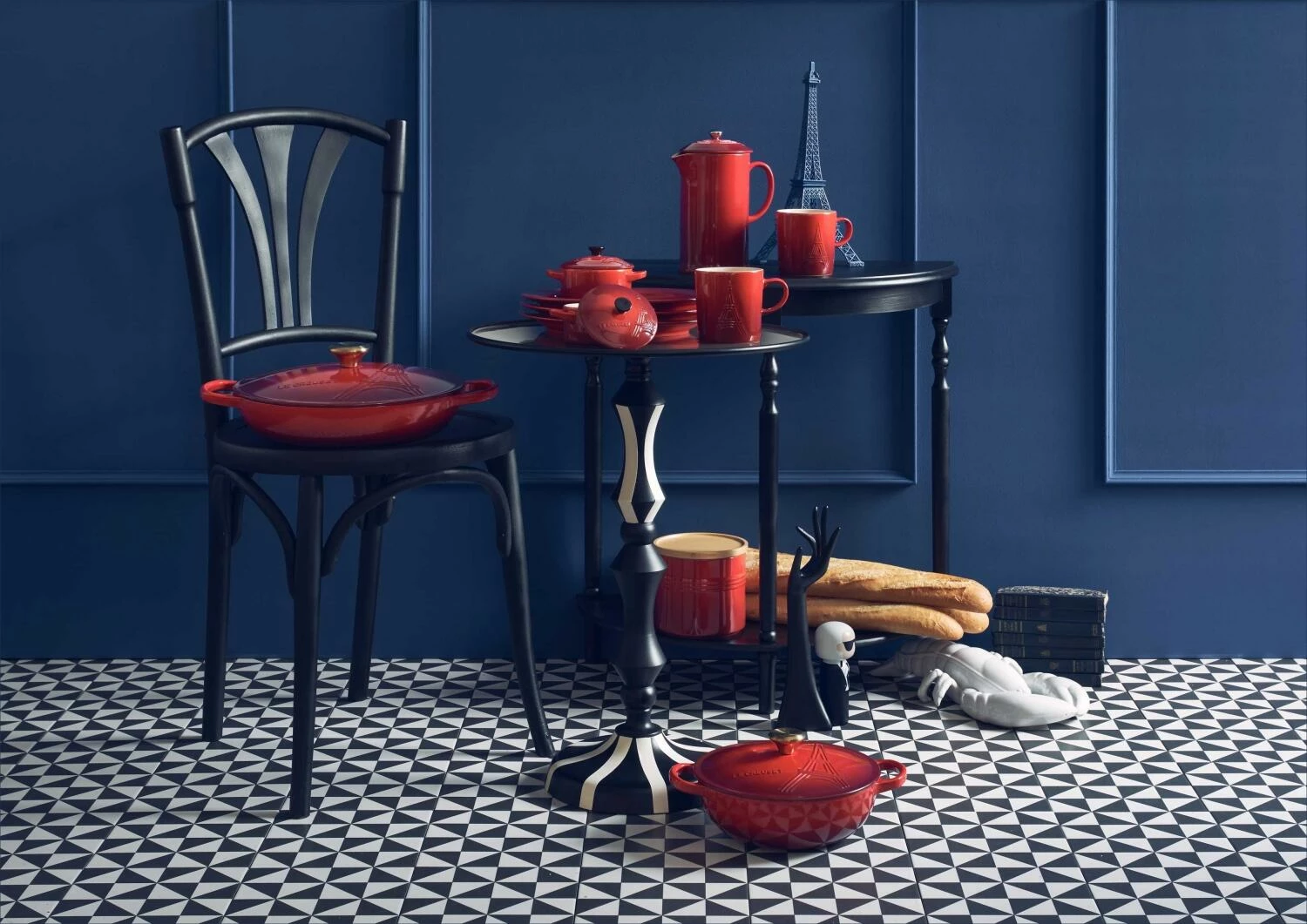 Le Creuset Gourmet-Profitopf Eiffelturm In Kirschrot – Bild 3