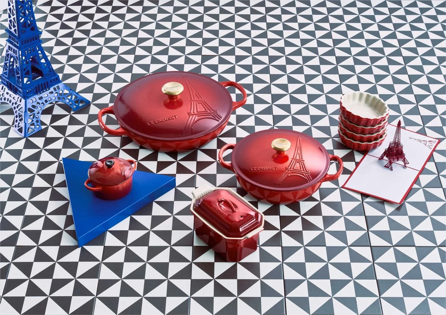 Le Creuset Gourmet-Profitopf Eiffelturm In Kirschrot – Bild 5