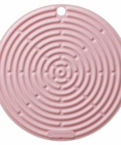 Le Creuset Topflappen Rund In Shell Pink