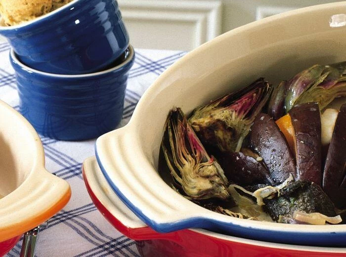 Le Creuset Auflaufform Oval In Creme – Bild 2