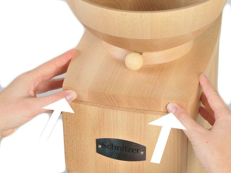 Schnitzer Kombimühle Vario Mit Metalltrichter – Bild 10