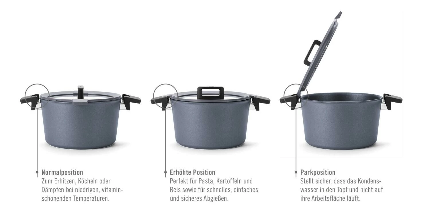 Woll Gusstopf Diamond Concept Plus Induktion Mit Deckel – Bild 4