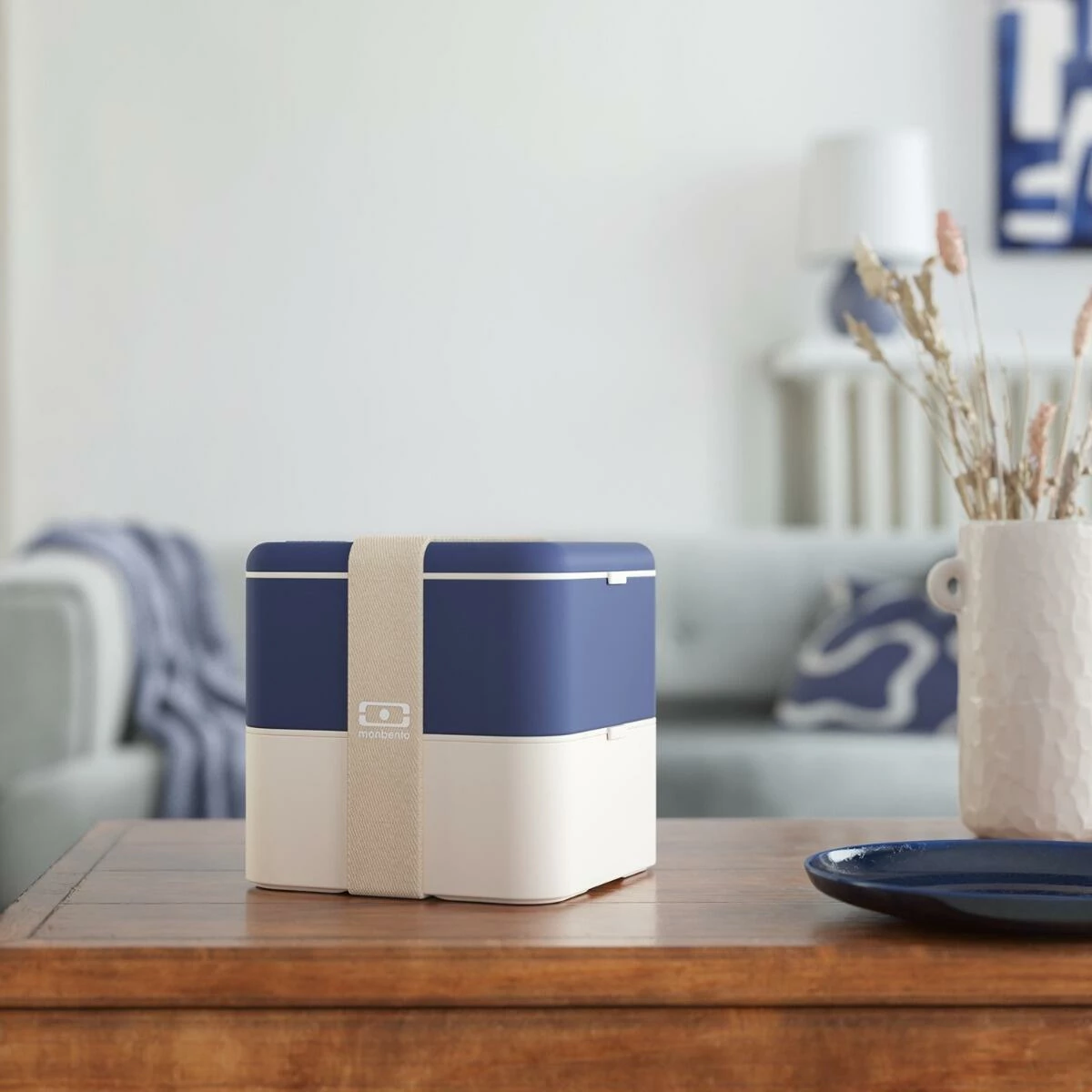 Monbento MB Square Bento-Box In Blue Natural – Bild 6