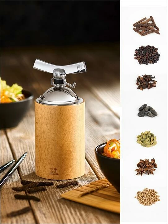 PEUGEOT Holzmühle Isen Für Langpfeffer, Natur – Bild 4