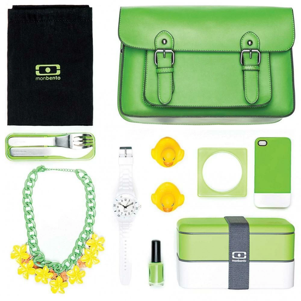Monbento Pocket Besteck In Grün – Bild 4