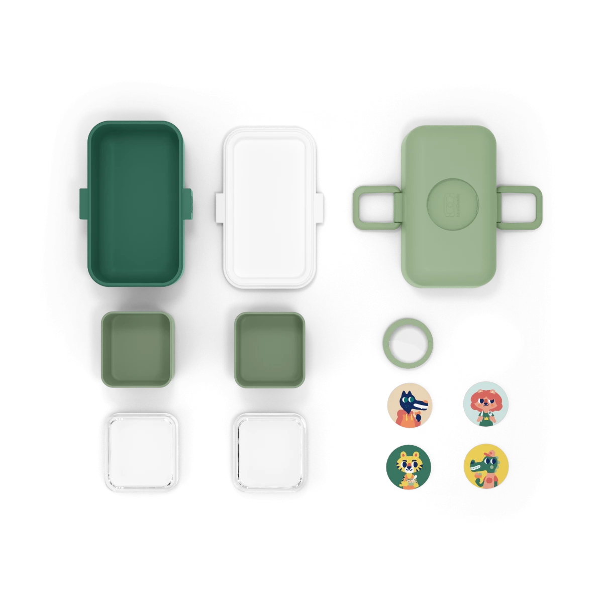 Monbento MB Tresor Bento-Box In Grün Forest – Bild 4